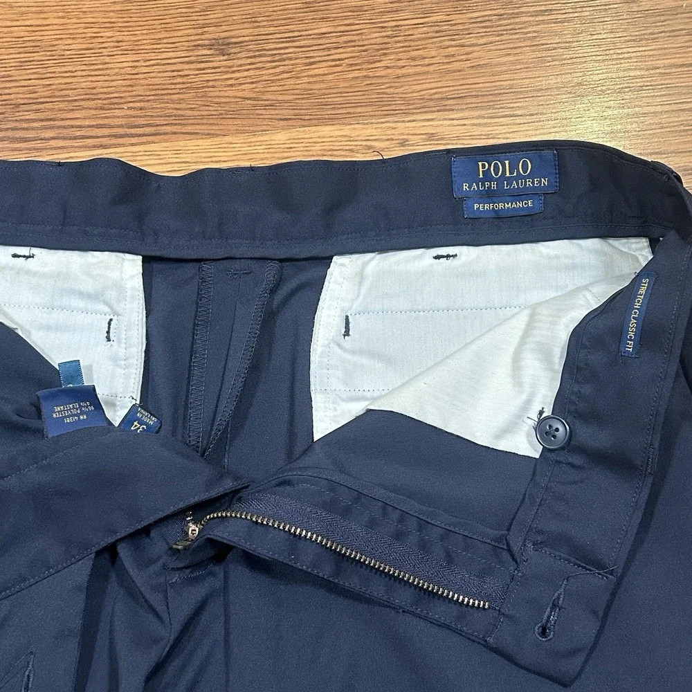 Polo Ralph Lauren Shorts Mens 34 Navy 10